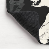 Siberian Husky Mousepad Gifts Malamute Wolf Dogs Muismat (Hoek)