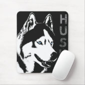 Siberian Husky Mousepad Husky Muismatten & Gifts (Met muis)