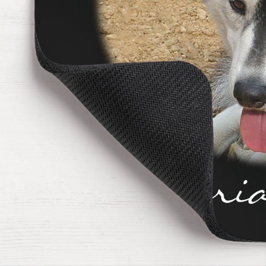 Siberian Husky Mousepad Muismat (Hoek)