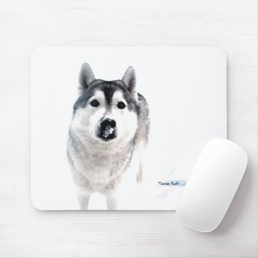 Siberian Husky Mousepad Muismat (Met muis)