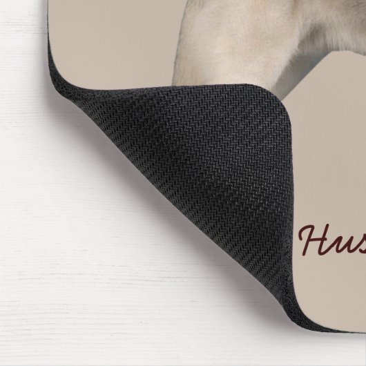 Siberian Husky Mousepad Muismat (Hoek)