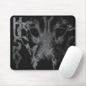 Siberian Husky Mousepad Wolf Pup Muismatten & Gift (Met muis)