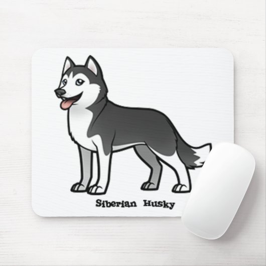 Siberian Husky Muismat (Met muis)