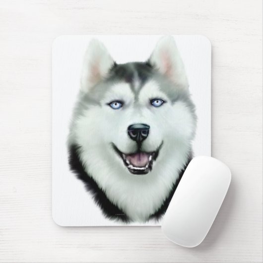 Siberian Husky Muismat (Met muis)