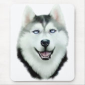 Siberian Husky Muismat (Voorkant)