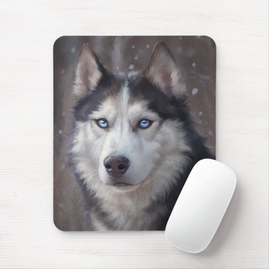 Siberian Husky Muismat (Met muis)