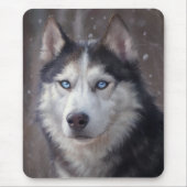 Siberian Husky Muismat (Voorkant)