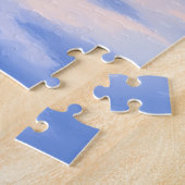 Siberian Husky Northern Lights Christmas Winter Legpuzzel (Zijkant)