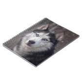 Siberian Husky Notitieboek (Linkerzijde)