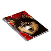 Siberian Husky Notitieboek (Rechterzijde)