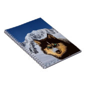 Siberian Husky Notitieboek (Rechterzijde)