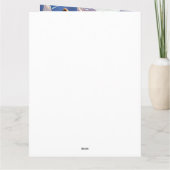 Siberian Husky op een peddel: Een Schilderachtig a Kaart (Achterkant)