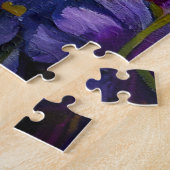 Siberian Husky op een peddel: Een Schilderachtig a Legpuzzel (Zijkant)