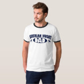 Siberian Husky Pap T-shirt (Voorkant volledig)