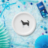 Siberian Husky Papieren Bordje (Feest)