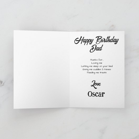 Siberian Husky Parody Magazine Hoesje Card Kaart (Binnen)