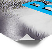 Siberian Husky Parody Magazine Hoesje Foto Afdruk (Hoek)