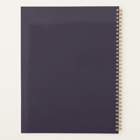 Siberian Husky Parody Magazine Hoesje Planner (Achterkant)