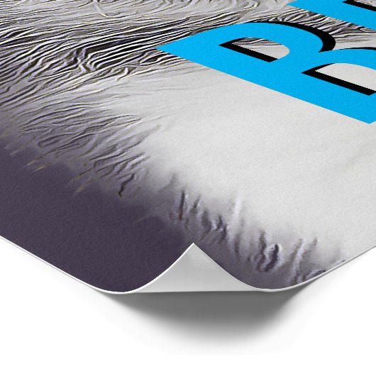 Siberian Husky Parody Magazine Hoesje Poster (Hoek)