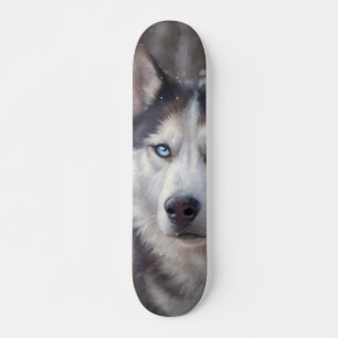Siberian Husky Persoonlijk Skateboard