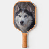 Siberian Husky Pickleball Paddle (Voorkant)
