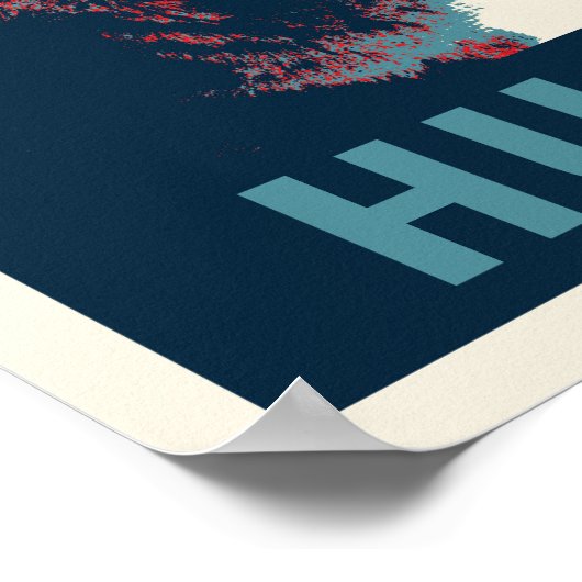 Siberian Husky Political Parody Poster (Hoek)