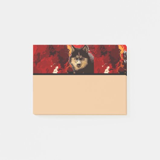 Siberian Husky Post-it Noes Post-it® Notes (Voorkant)