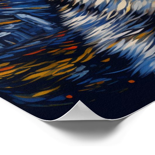 Siberian Husky Poster (Hoek)