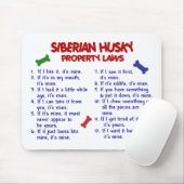 SIBERIAN HUSKY Property Laws 2 Muismat (Met muis)