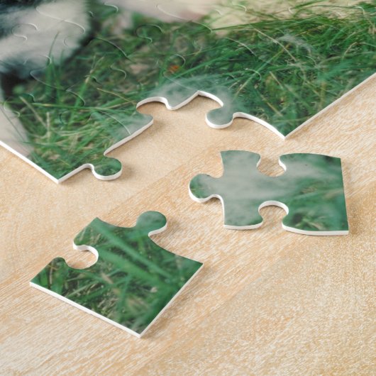 Siberian Husky Puppies Dog Puzzle Legpuzzel (Zijkant)