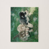 Siberian Husky Puppies Dog Puzzle Legpuzzel (Verticaal)