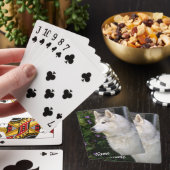 Siberian Husky Puppy Dog Pokerkaarten (Insitu)