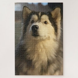 Siberian Husky Puzzle Legpuzzel