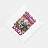 Siberian Husky Servet (Hoek)