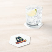 Siberian Husky Sibe Zombie Dog Halloween Essential Kartonnen Onderzetters (Insitu)