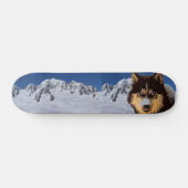 Siberian Husky Skateboard (Horizontaal)