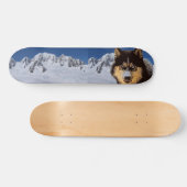 Siberian Husky Skateboard (Horizontaal)