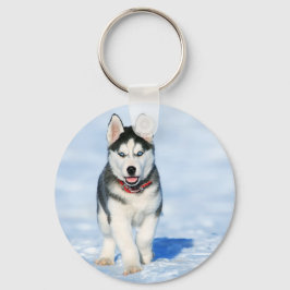 Siberian Husky Sleutelhanger