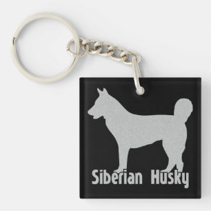Siberian Husky Sleutelhanger