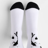 Siberian Husky Socks Husky Eyes Socks Customize Sokken (Top)
