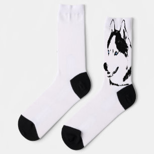 Siberian Husky Soks Husky Honden Soks Aanpassen Sokken