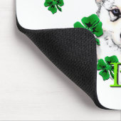 Siberian Husky St Patrick's Muismat (Hoek)