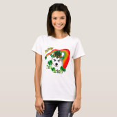 Siberian Husky St Patrick's T-shirt (Voorkant volledig)