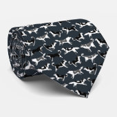 Siberian Husky Stropdassen Stylish Alaskan Malamut (Opgerold)