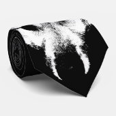 Siberian Husky Stropdassen Stylish Wild Dog Wolf P (Opgerold)