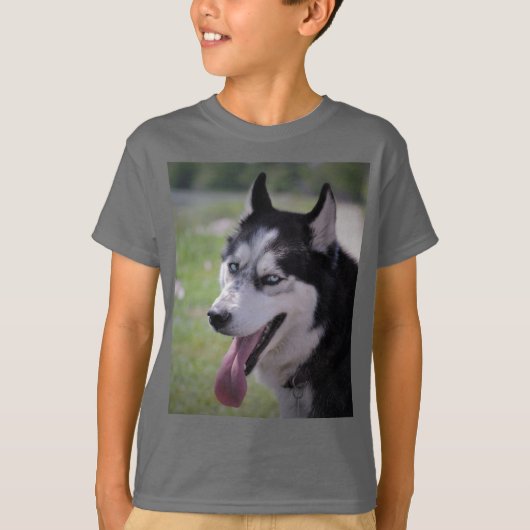 Siberian Husky T-shirt (Voorkant)