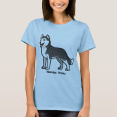 Siberian Husky T-shirt (Voorkant)