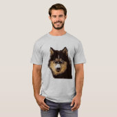 Siberian Husky T-shirt (Voorkant volledig)