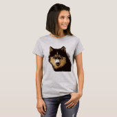 Siberian Husky T-shirt (Voorkant volledig)