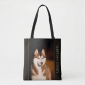 Siberian Husky Tas (Voorkant)